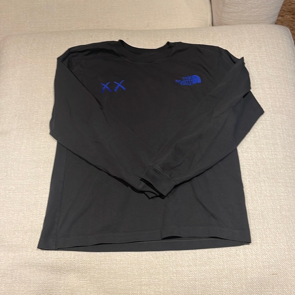 Kaws North face asphalt crewneck